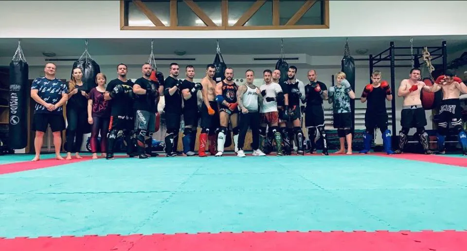 Trénink thajského boxu